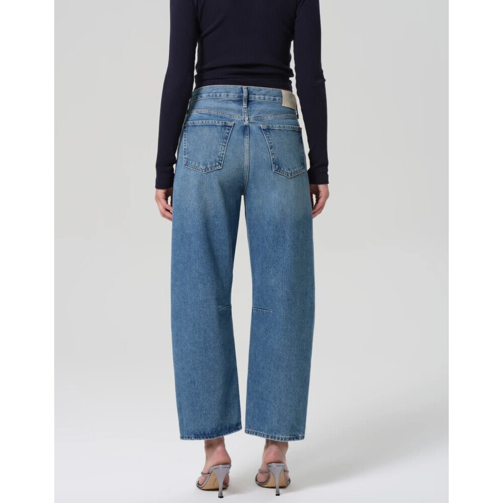Citizens of Humanity Miro Relaxed Barrel Leg Jeans in Pacfica Medium Wash 32 - Picture 2 of 11